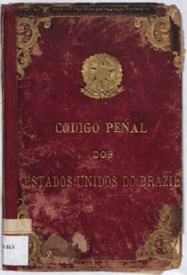 Exemplar do Código Penal de 1890